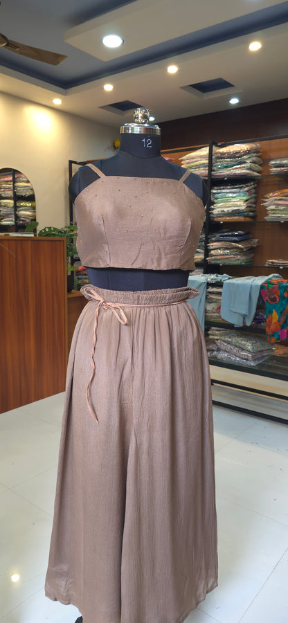 Beige Kaftan set